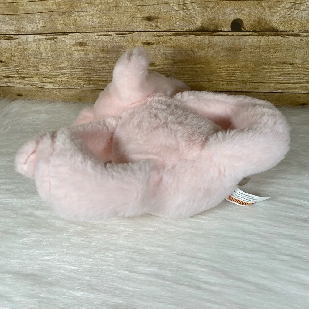 Target Cloud Island Baby Plush Pink Elephant with Stitched Eyes Soft EUC